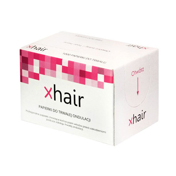 xHair Papierki do trwałej 1000 szt/opak bibułki