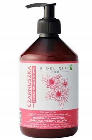 BIOELIXIRE Maska emolientowa z czarnuszką 500ml