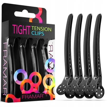 FRAMAR TIGHT TENSION KLIPSY METALOWE 4 SZT.