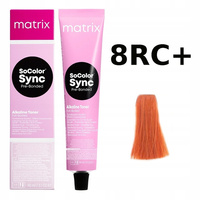 Matrix SoColor Sync Pre-Bonded 8RC+ Light Blonde Red Copper Plus 90ml