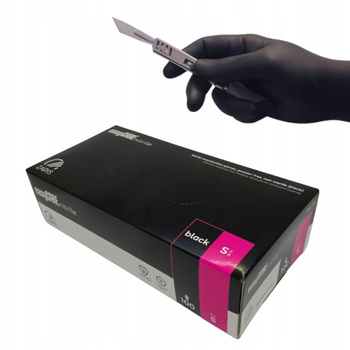 ZARYS Easy Care rękawiczki nitrylowe S czarne