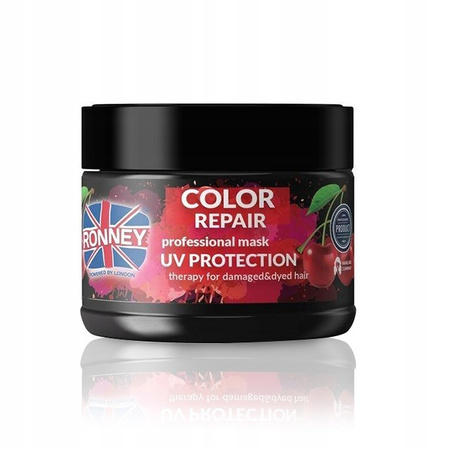 Ronney Maska Repair ochrona koloru UV wiśniowa