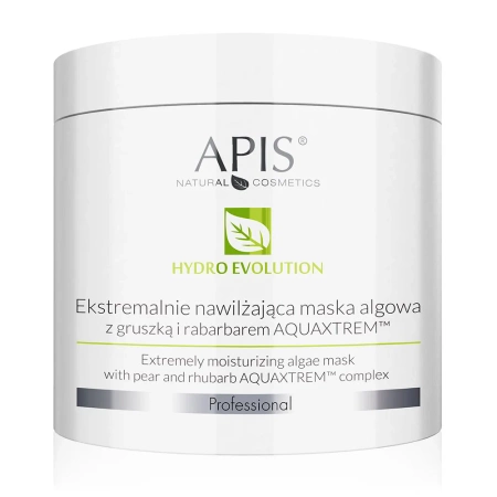 APIS Ekstremalnie nawilżająca maska algowa z gruszką i rabarbarem 200g