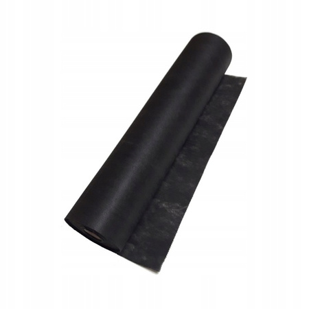 Podład kosmetyczny jednorazowy z włókniny ECONOMIC czarny 50cm/50m