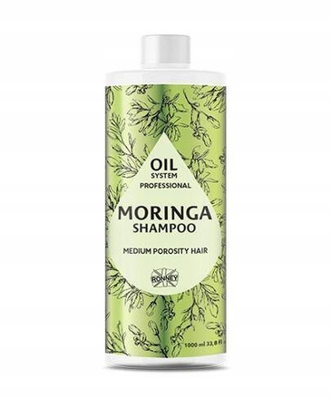 RONNEY SZAMPON DO WŁOSÓW ŚREDNIOPOROWATYCH OLEJEK MORINGA 1000ML