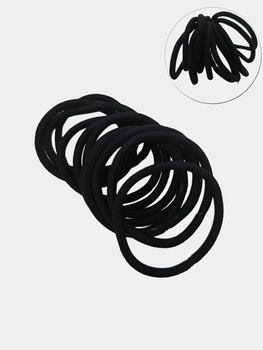 Gumka cienka czarna – 100 szt.