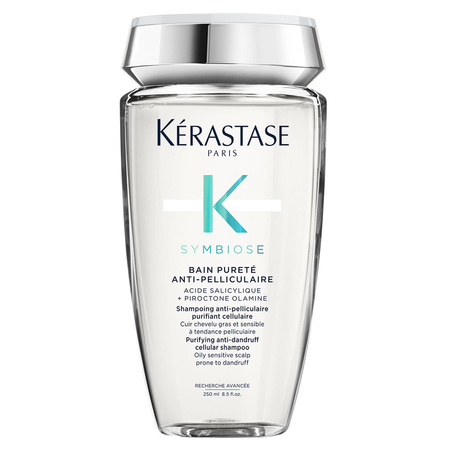 Kérastase Symbiose szampon Pureté Anti-Pelliculaire do przetłuszczającej się i wrażliwej skóry głowy 250ml
