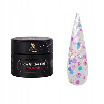 F.O.X Glow Glitter Gel Love Edition 012 5 ml