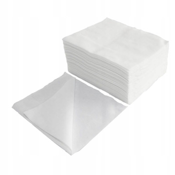 Chusteczki kosmetyczne jednorazowe gładkie 25x38 – 100 szt.