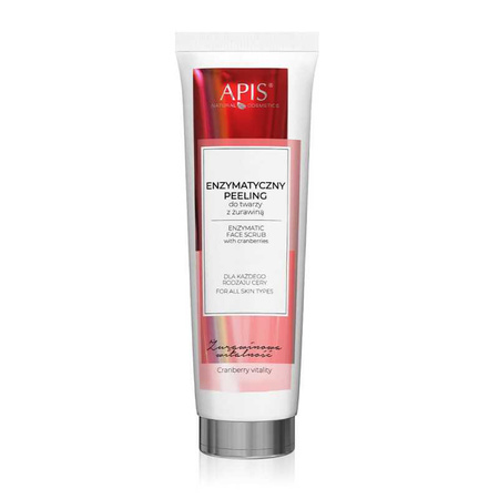 Apis Peeling enzymatyczny do twarzy z żurawiną 100ml