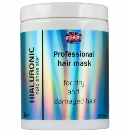 RONNEY maska do włosów Holo Shine HIALURONIC 1L