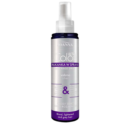 JOANNA ULTRA Color System Płukanka do blondów w sprayu srebrna 150 ml