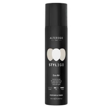 ALTER EGO Lakier MOCNY do włosów UTRWALAJĄCY bez Gazu StylEgo Eco Air 320ml