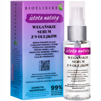 Bioelixire Istota Natury Serum z 9 olejków 99% organiczne – 50 ml