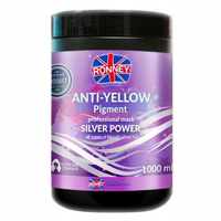 Ronney Maska do włosów BLOND No Yellow 1000ml niweluje żółte tony