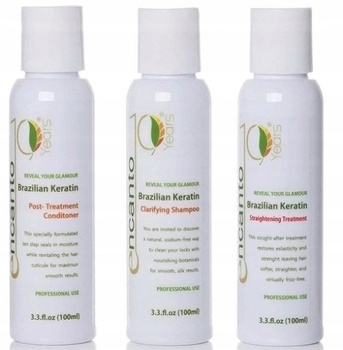 ENCANTO DO BRASIL Keratyna do każdego rodzaju włosów 3x100ml