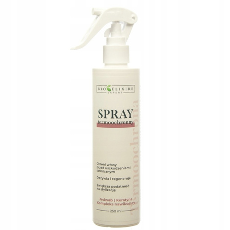 Bioelixire expert spray termoochronny z keratyną i jedwabiem 250 ml