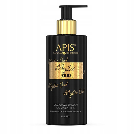APIS MYSTIC OUD Odżywczy balsam do ciała i rąk 300 ml