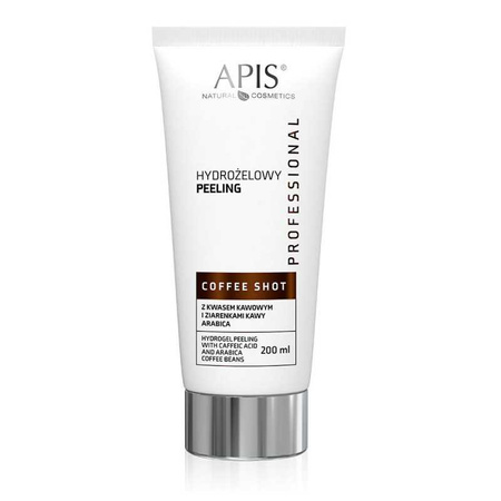 APIS Hydrożelowy peeling z kwasem kawowym i ziarenkami kawy Arabica 200ml