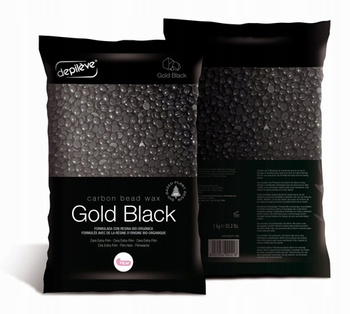 Depileve Gold Black Carbon Wax Wosk tradycyjny z węglem w granulkach 1kg