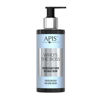 APIS Who's the boss Energizujący krem do ciała i dłoni 300 ml