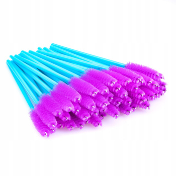 Clavier szczoteczka spiralka turkusowo-fioletowa 50szt.