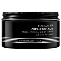 Redken Brews Cream Pomade, pomada do włosów o gładkim wykończeniu, 100ml