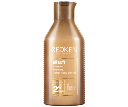 Redken All Soft Shampoo nawilżający szampon do włosów suchych 300ml