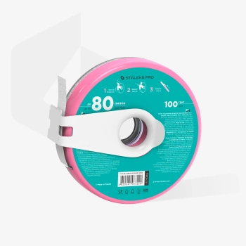 STALEKS Taśma ścierna biała samoprzylepna EXPERT 100 grit w plastikowym pudełku