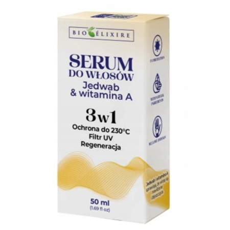 Bioelixire serum 3w1 jedwab & witamina A 50 ml