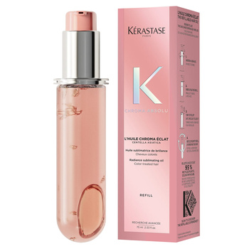 Kérastase Chroma Absolu Refill rozświetlający olejek do włosów farbowanych wkład uzupełniający 75ml