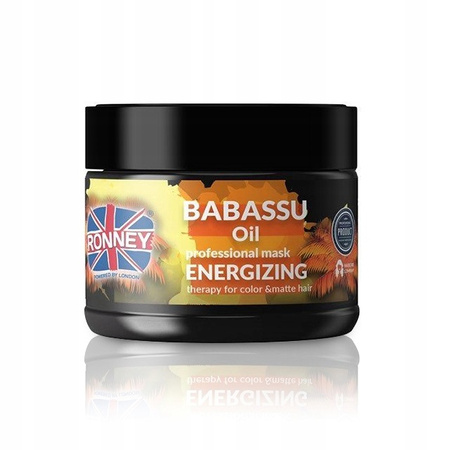 Ronney Energizing - Maska, włosy farbowane 300 ml