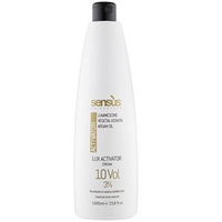 Stabilized Cream Peroxide Lux Activator by Sens.us Special Stabilized Oxidizing Cream Enriched With Innovative Active Ingredients 1000ml 10 Vol 3%
