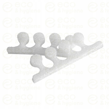 Separatory piankowe do pedicure – 10 par
