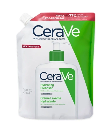 CeraVe Nawilżająca emulsja do mycia twarzy - Opakowanie refillowe 473 ml