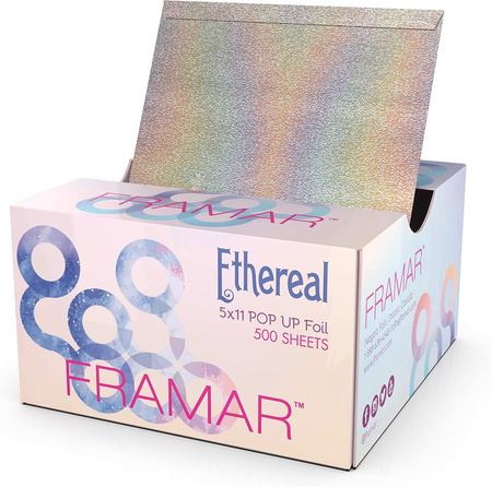 FRAMAR FOLIA FRYZJERSKA ALUMINIOWA W ROLCE RYFLOWANA ETHEREAL 97,5m