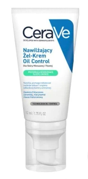 Cerave Nawilżający żel-krem Oil Control dla skóry mieszanej i tłustej 52ml
