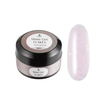 FOX Żel Budujący Shine Gel Flakes 001 15ml