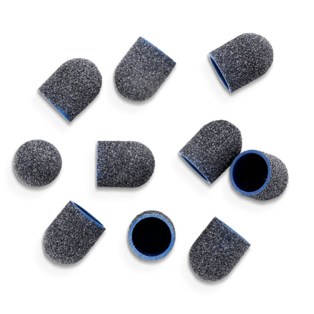 Aba Group Kapturki ścierne do pedicure PREMIUM LINE 13 mm gradacja 80 - 25 sztuk