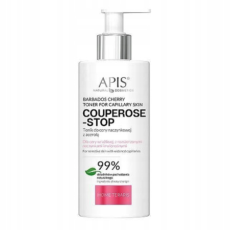 Apis Couperose Stop Tonik do cery naczynkowej z Acerolą 300ml