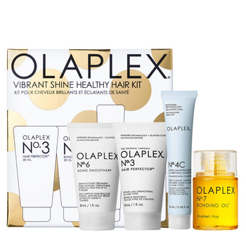 Olaplex zestaw oczyszczająco-odbudowujący do włosów - Vibrant Shine Healthy Hair Kit