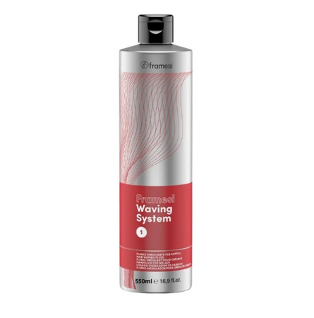 FRAMESI waving system 1 dla włosów normalnych lub lekko uwrażliwionych 550ml