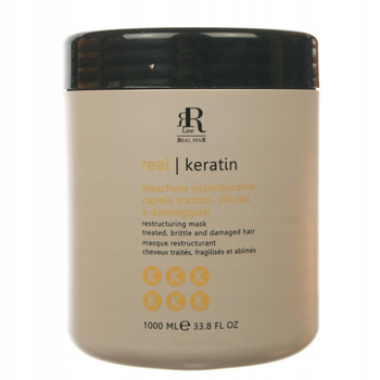 RR Line Keratin Star Maska odbudowująca z keratyną do włosów zniszczonych 1000 ml