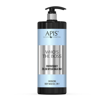 APIS Who\'s the boss Energizujący żel do mycia ciała 3w1 1l