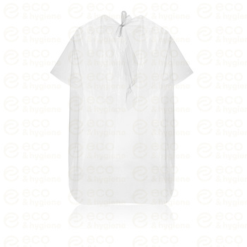 Pelerynki fryzjerskie jednorazowe foliowe BEZBARWNE rolka - 50 szt.