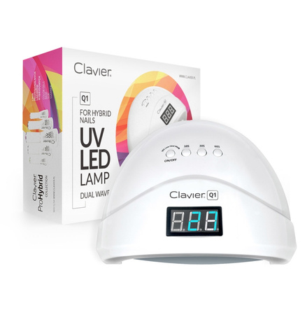 Clavier Lampa do Lakierów Hybrydowych z Lustrem UV / LED – Q1 48W