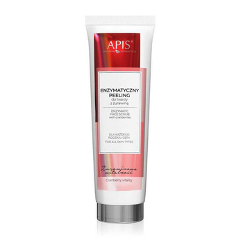 Apis Peeling enzymatyczny do twarzy z żurawiną 100ml