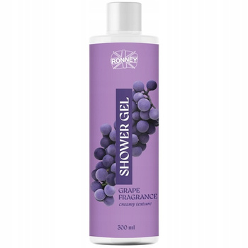 Ronney Grape Owocowy Nawilżający Żel Pod Prysznic Słodki Winogronowy 300ml