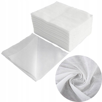 Chusteczki kosmetyczne jednorazowe perforowane 25x20 – 100 szt.