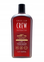 American Crew CL 3in1 Ginger&Tea - szampon, odżywka, żel pod prysznic 1000ml